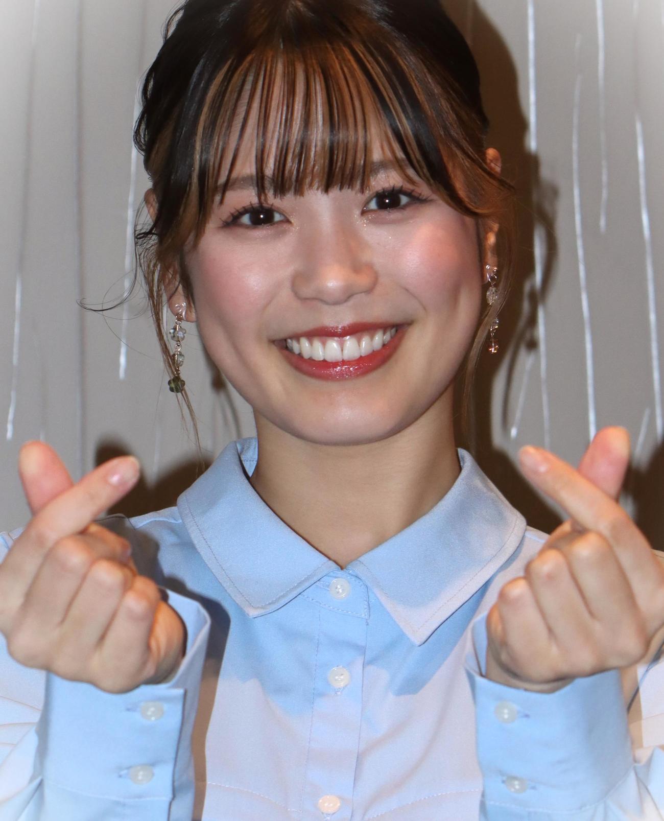 初の単独イベントを心待ちにする滝谷美夢（撮影・奥村晶治）