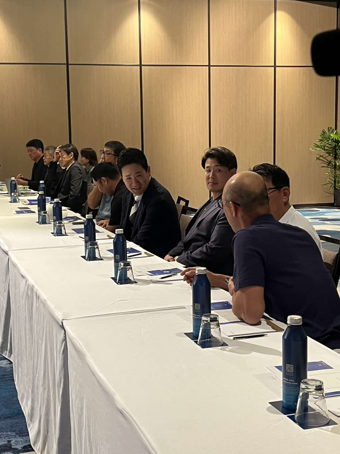 名球会総会に初参加した田中将大