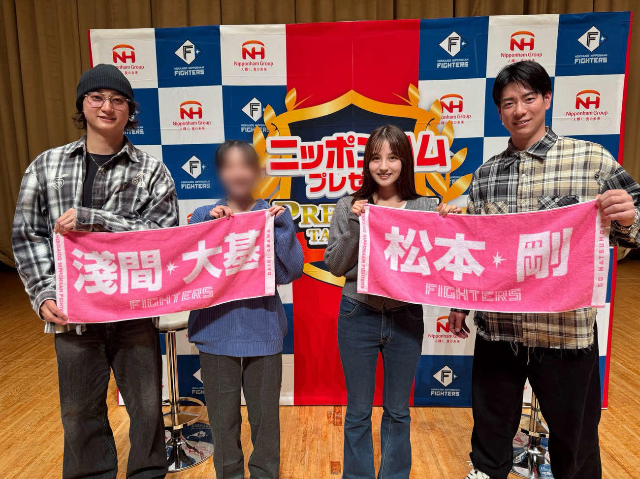 松本剛選手と浅間選手、最推しのおふたりと一緒に
