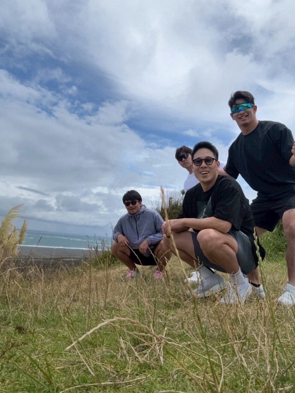 NZでトレーニング中のロッテ唐川ら（千葉ロッテマリーンズ広報室の公式Xから）