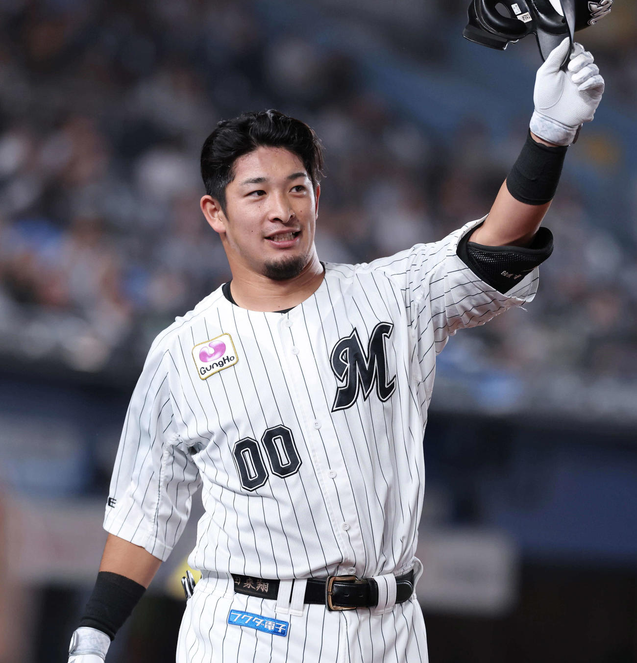 ロッテ池田来翔（2025年9月撮影）