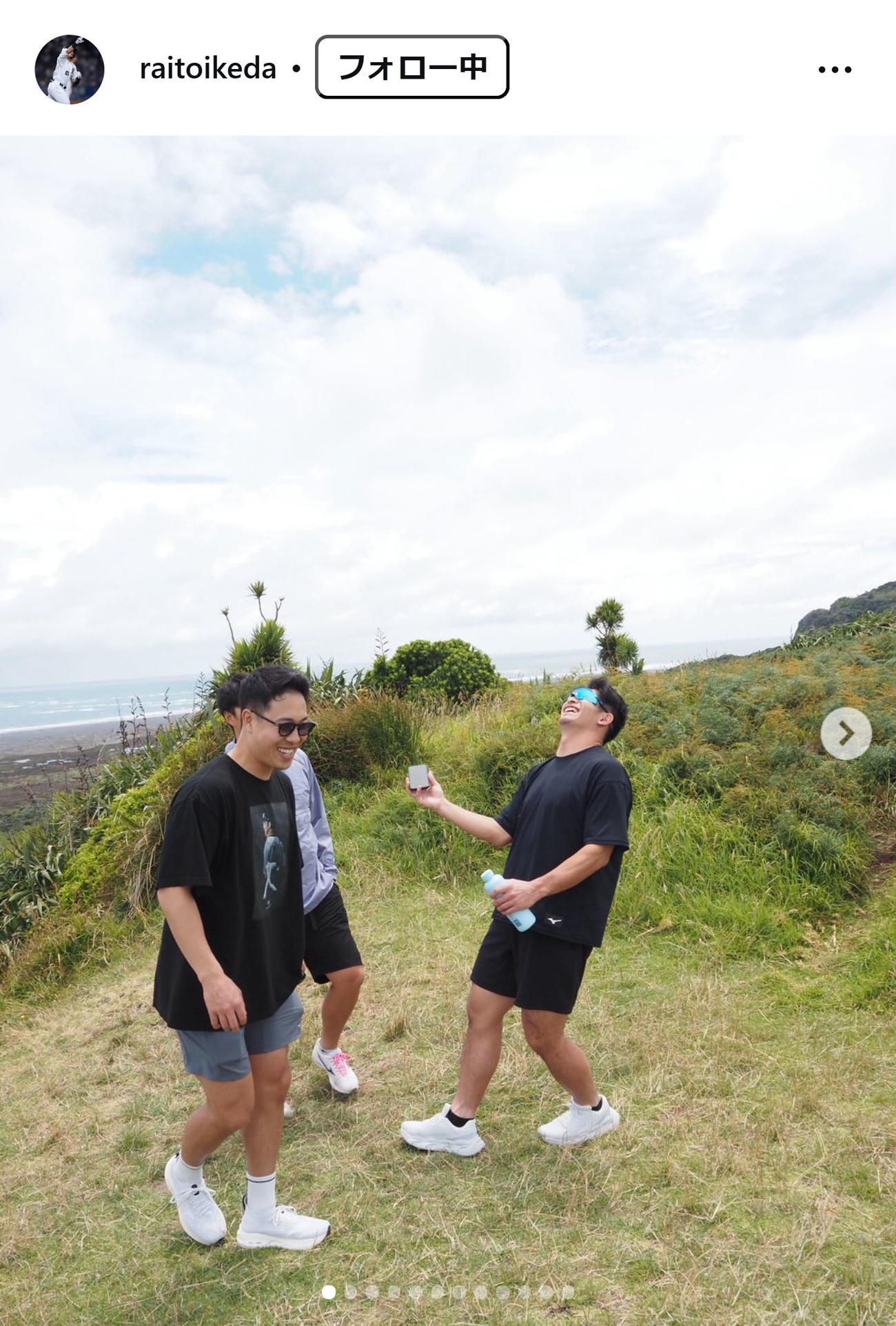 池田来翔のインスタグラムから
