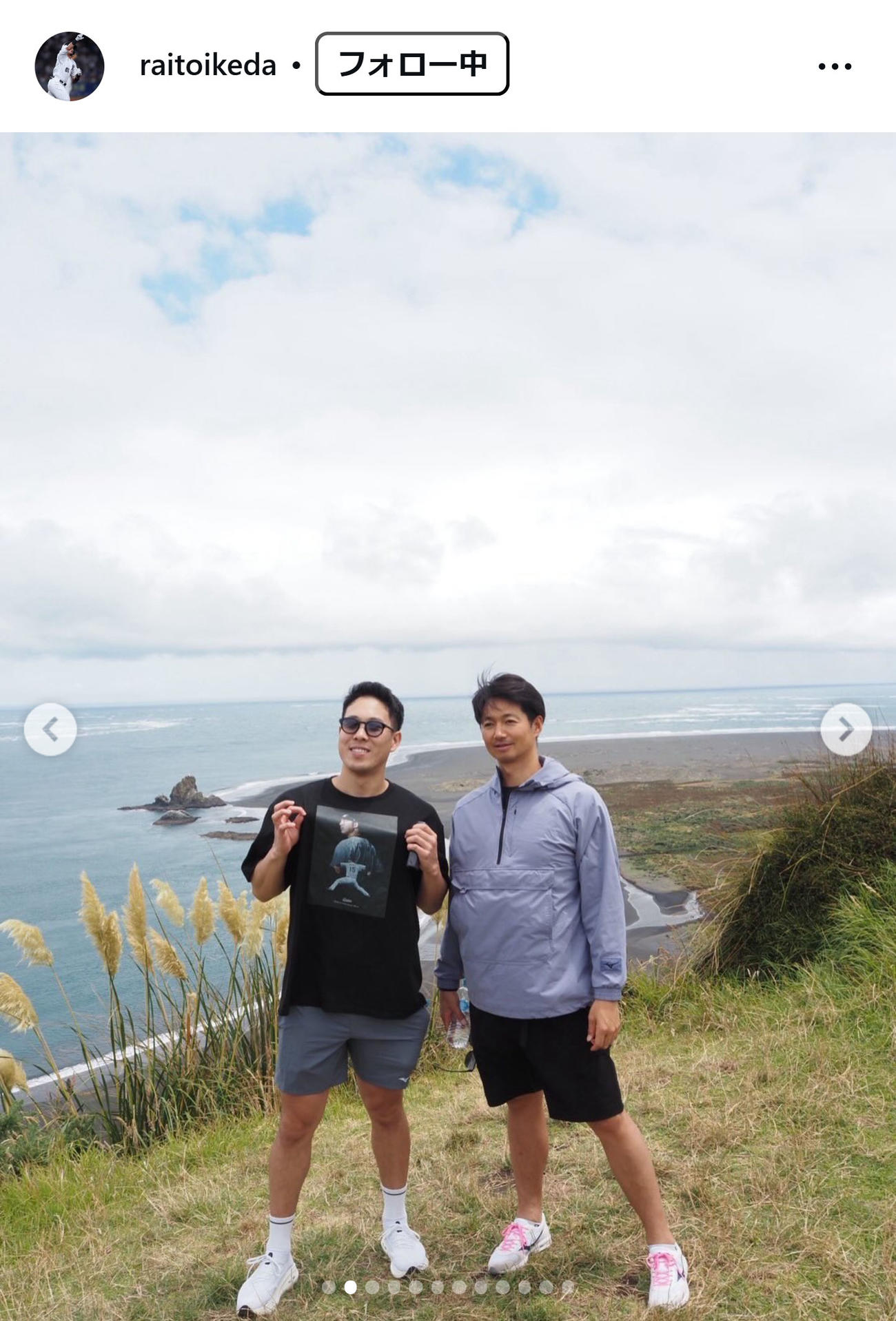 池田来翔のインスタグラムから