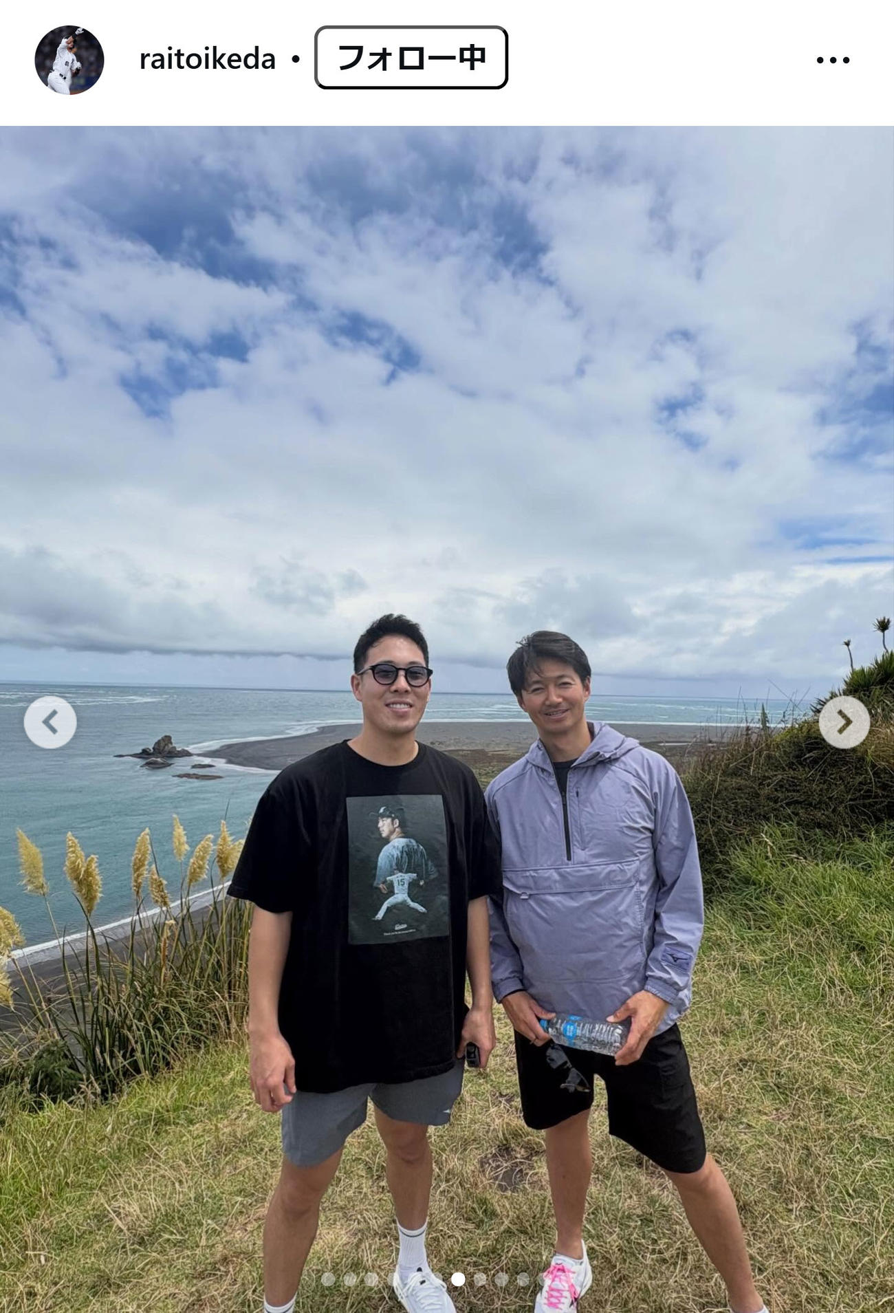 池田来翔のインスタグラムから