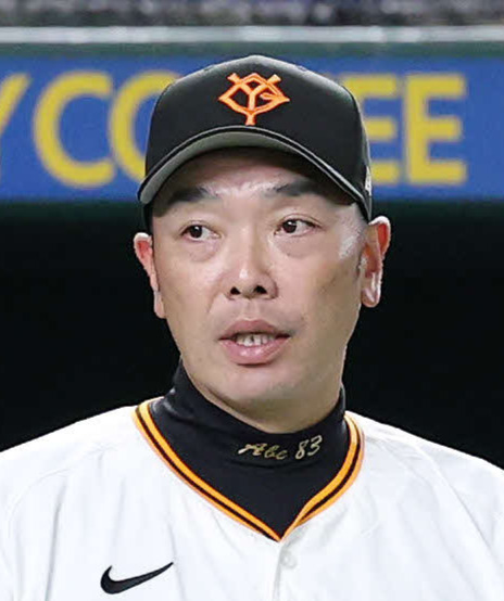 巨人阿部慎之助監督（2025年10月7日撮影）