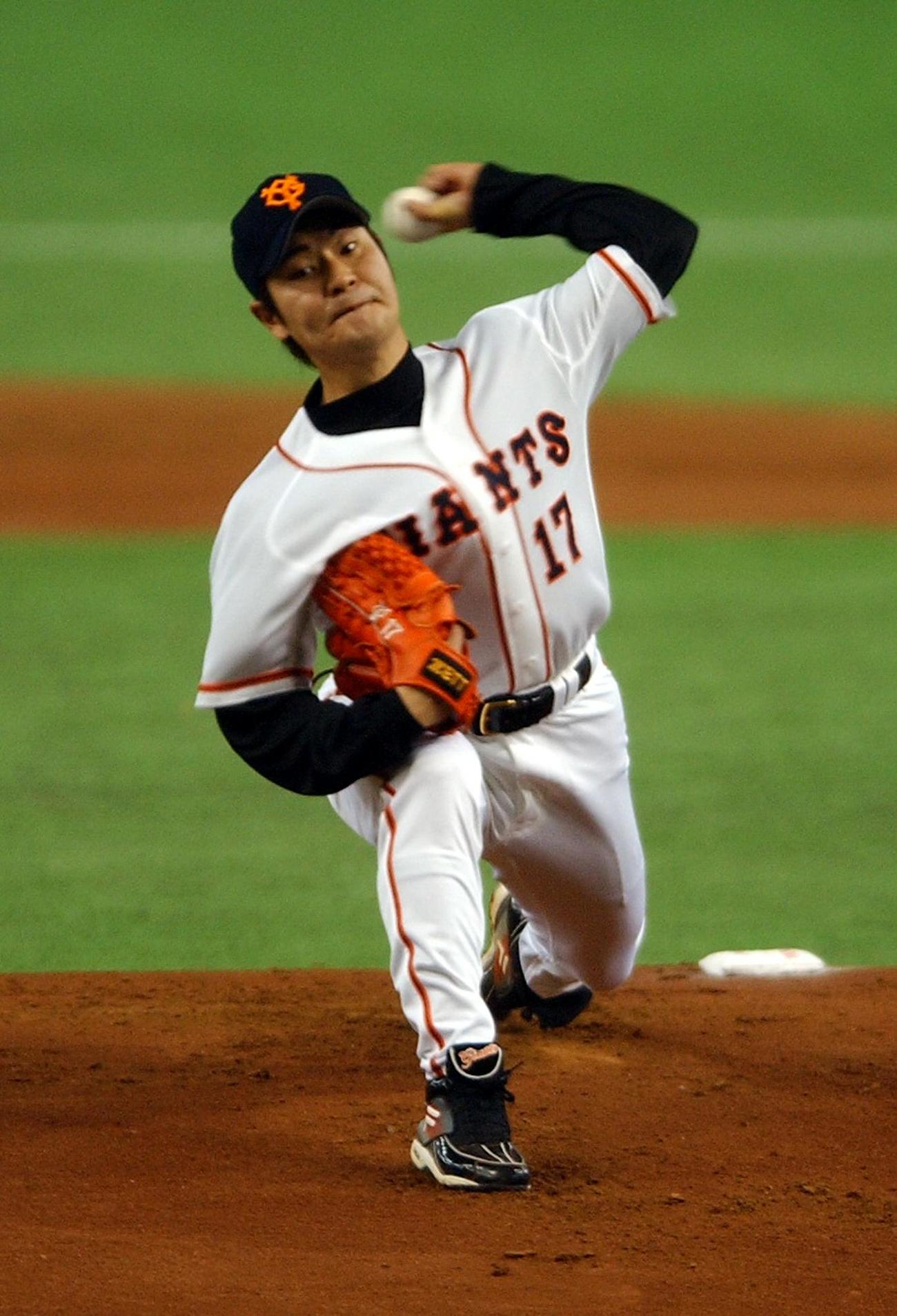 巨人時代の高橋尚成氏（2003年4月撮影）
