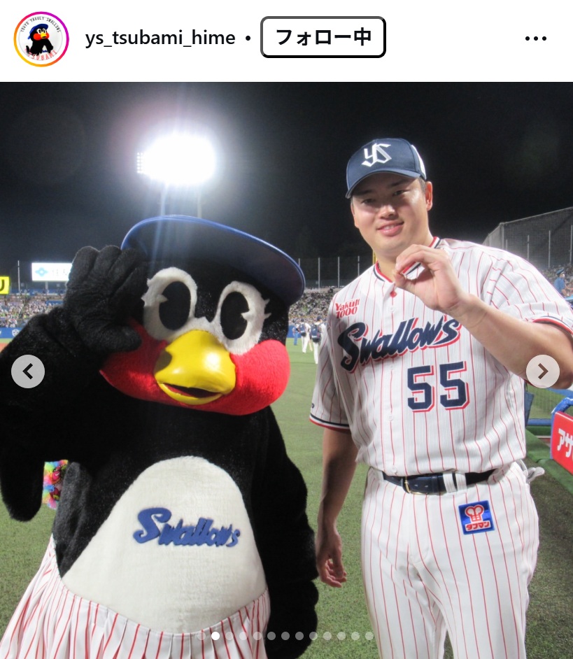つばみのインスタグラムから