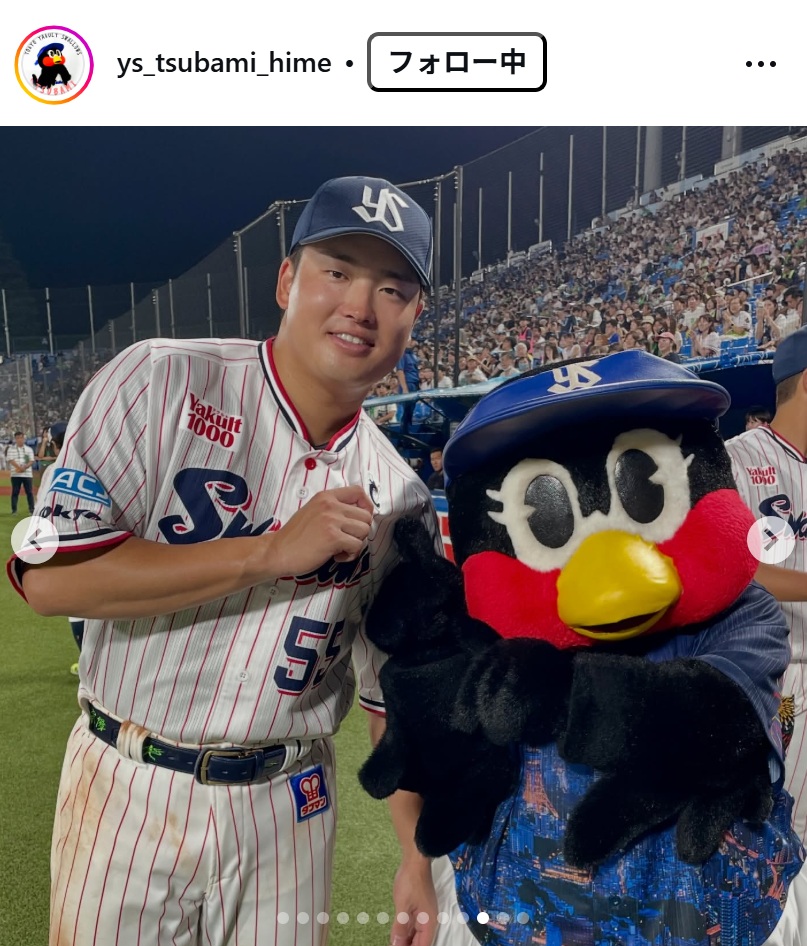 つばみのインスタグラムから
