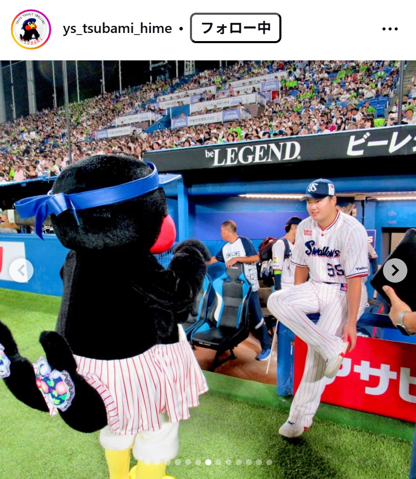 つばみのインスタグラムから