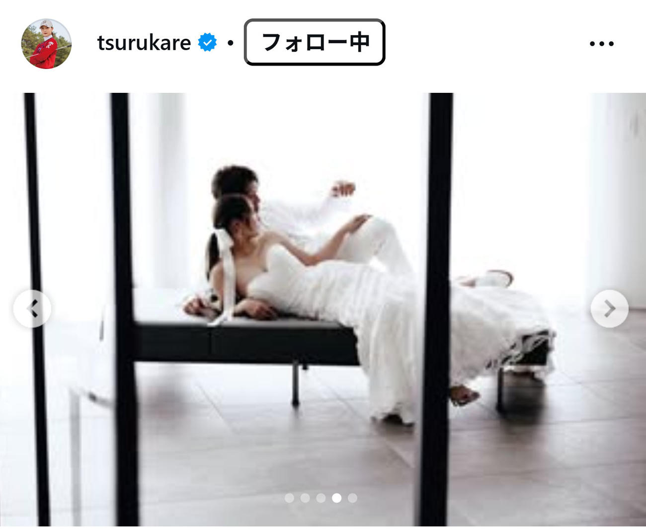 鶴岡果恋のインスタグラムから