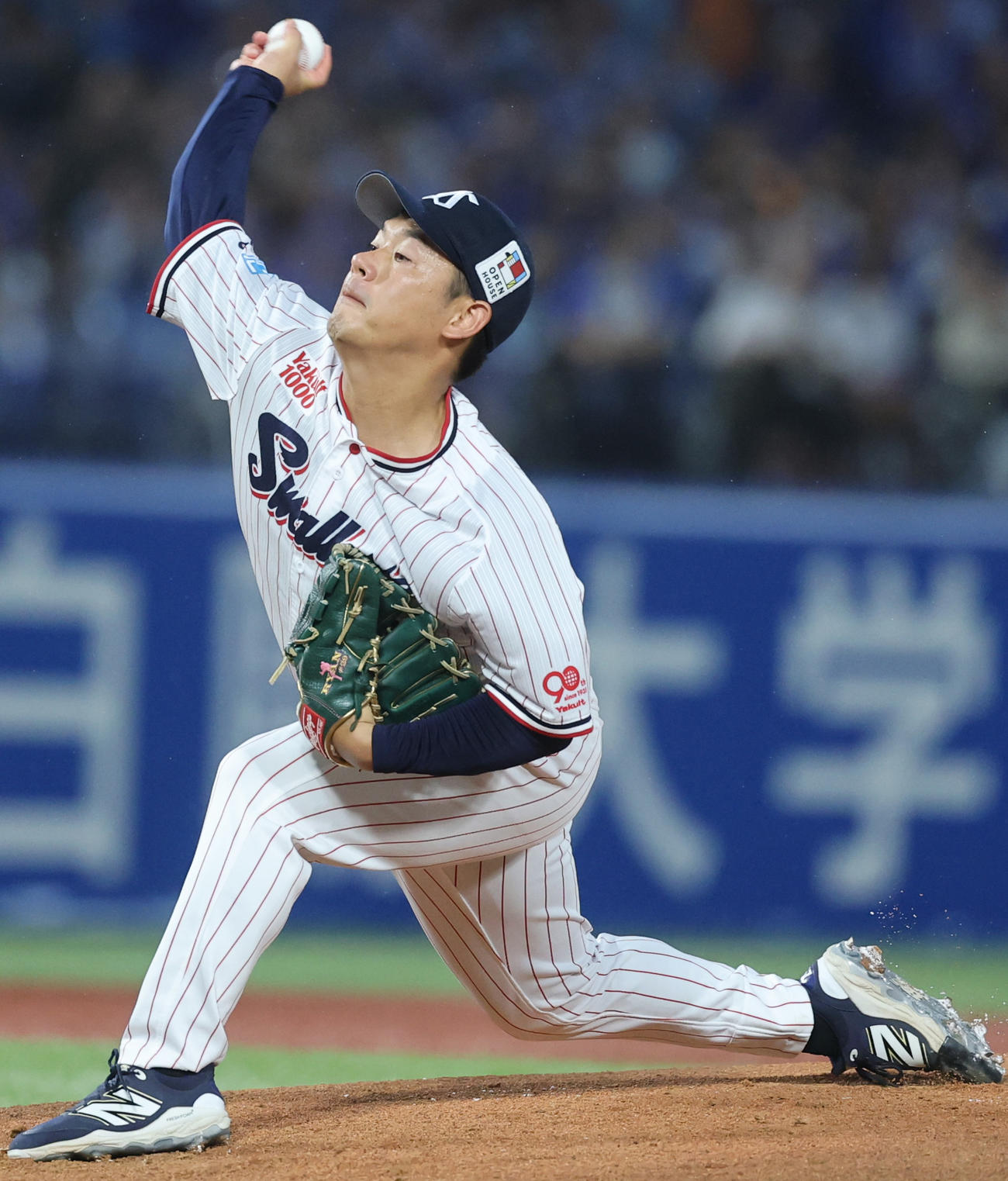 ヤクルト小川泰弘（2025年8月撮影）
