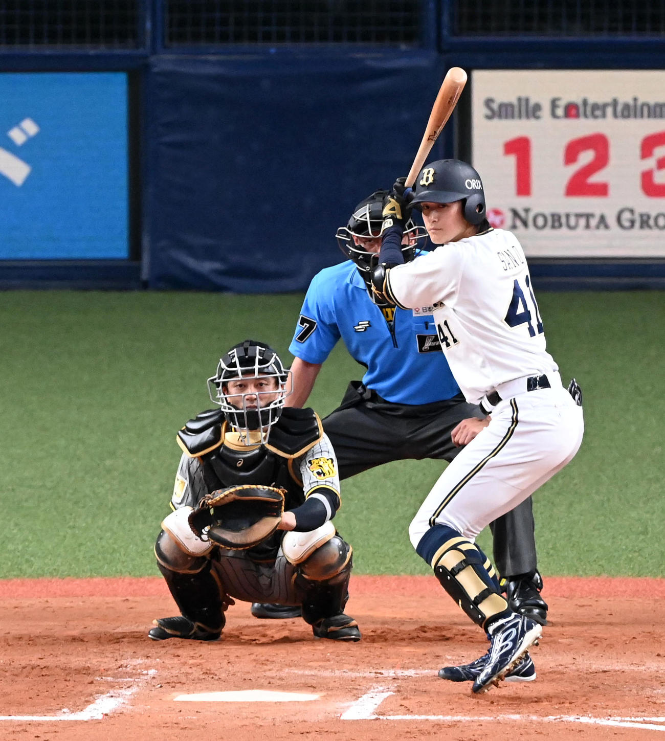 オリックス佐野皓大（2024年6月撮影）
