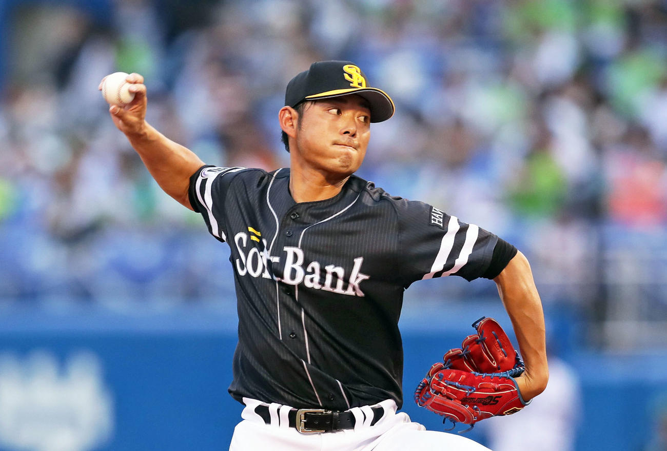 ソフトバンク時代の摂津正氏（2018年6月5日撮影）