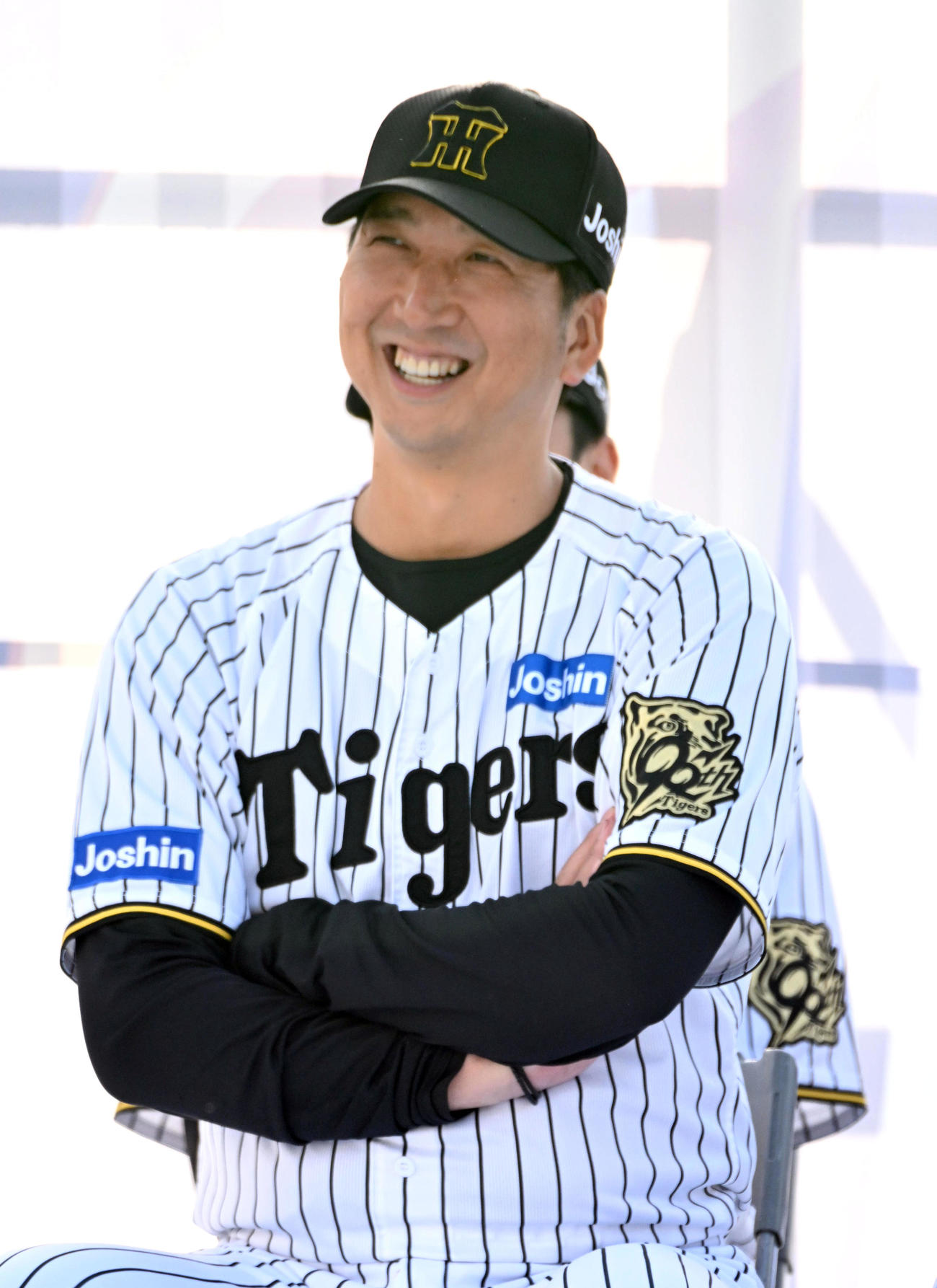 11月25日、阪神タイガース優勝西宮市民報告会に参加した藤川監督