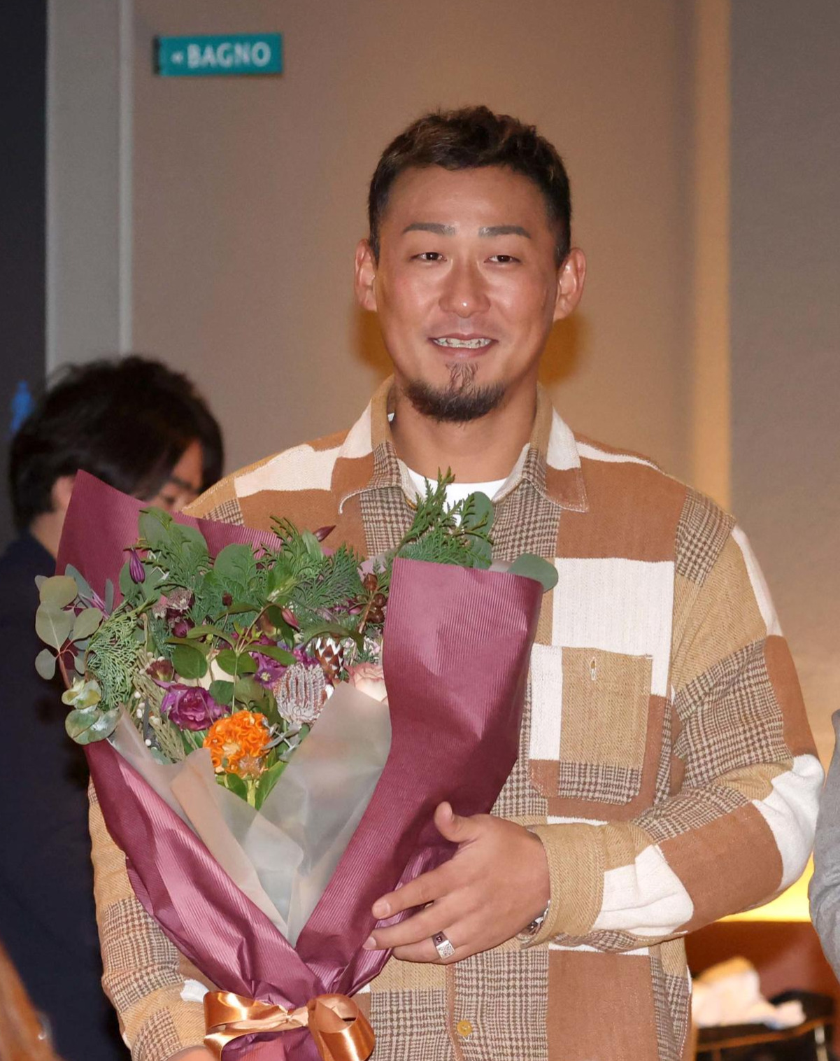 中田翔氏（2025年11月撮影）