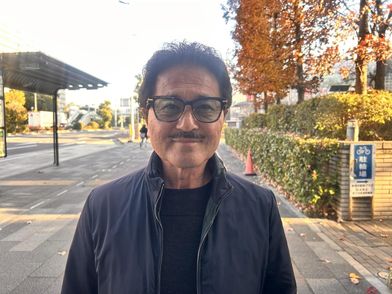 日本のアマチュア市場の現状を語るカージナルス日本駐在スカウトの大慈彌（おおじみ）氏（撮影・平山連）
