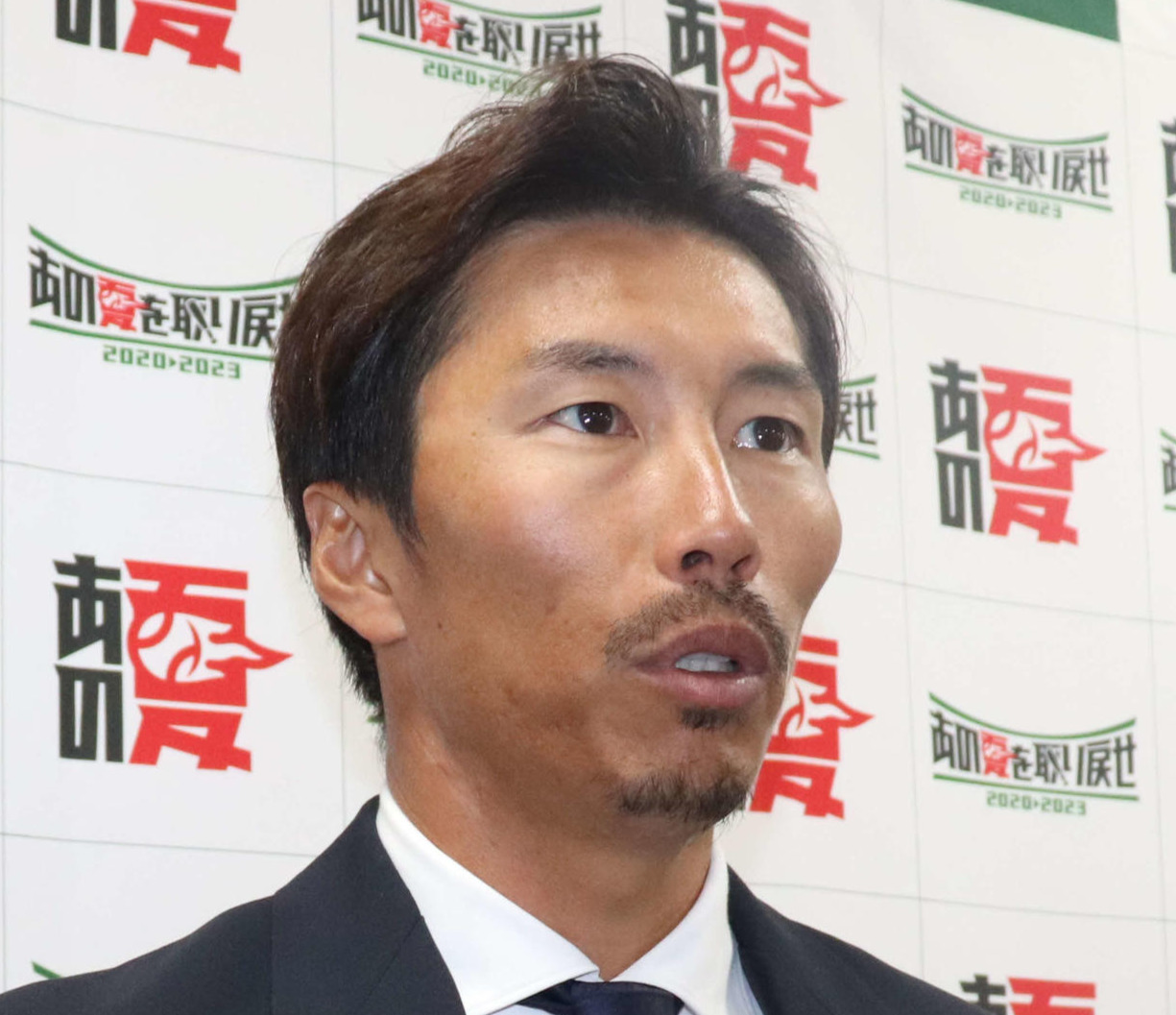 元ヤクルトの上田剛史氏（2023年11月撮影）