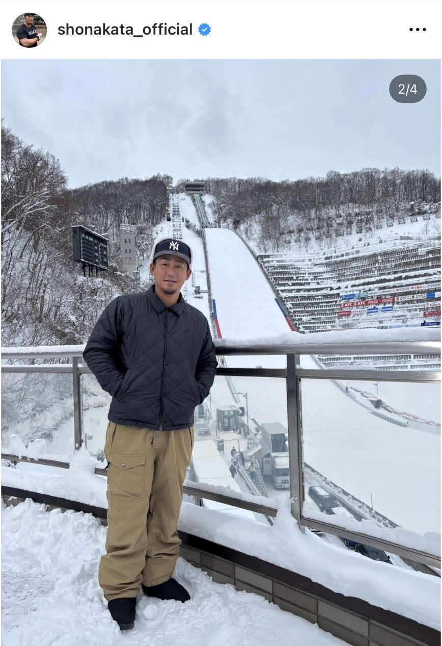 中田翔氏のインスタグラムから