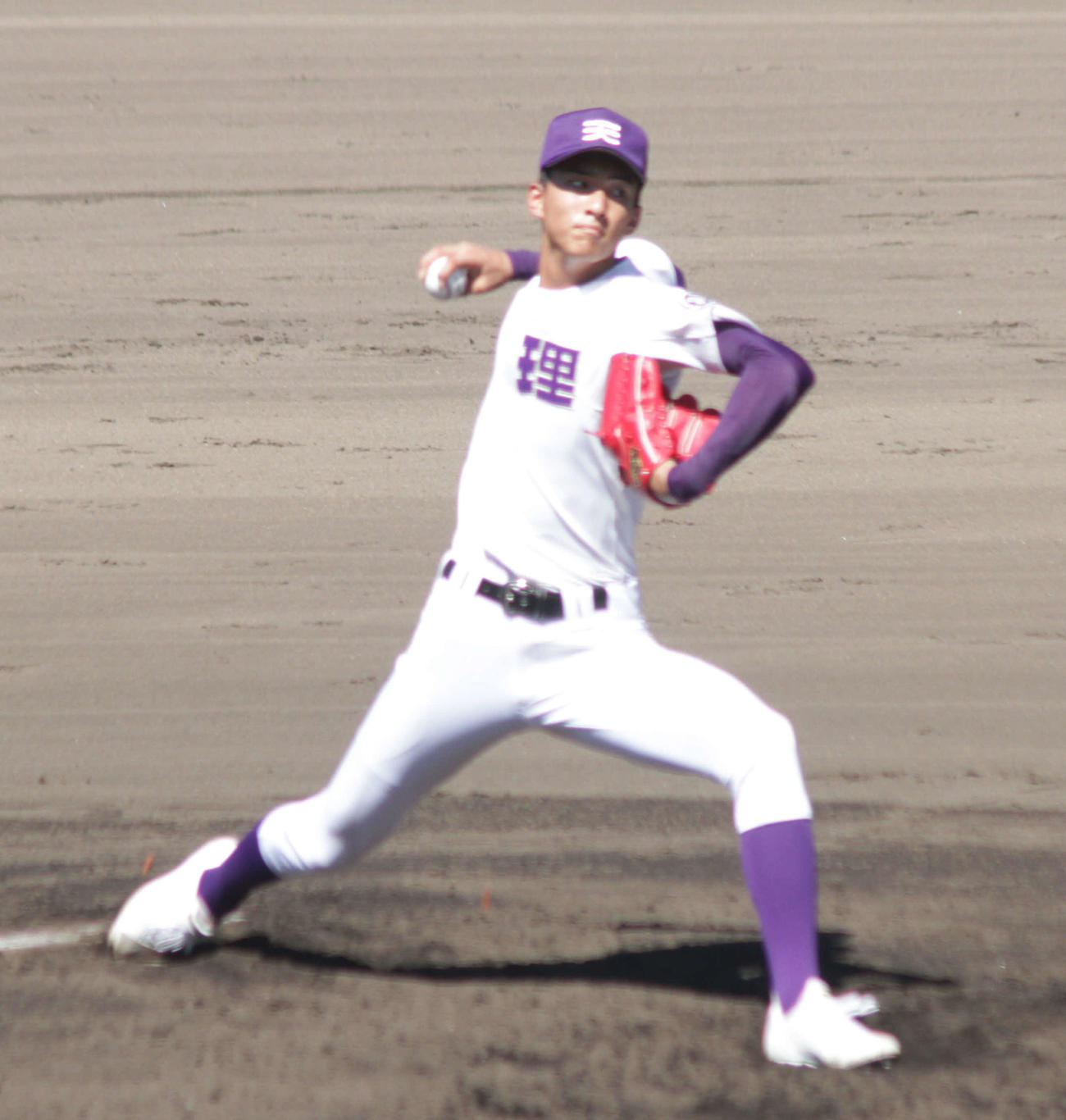 天理時代の達孝太（2021年7月撮影）
