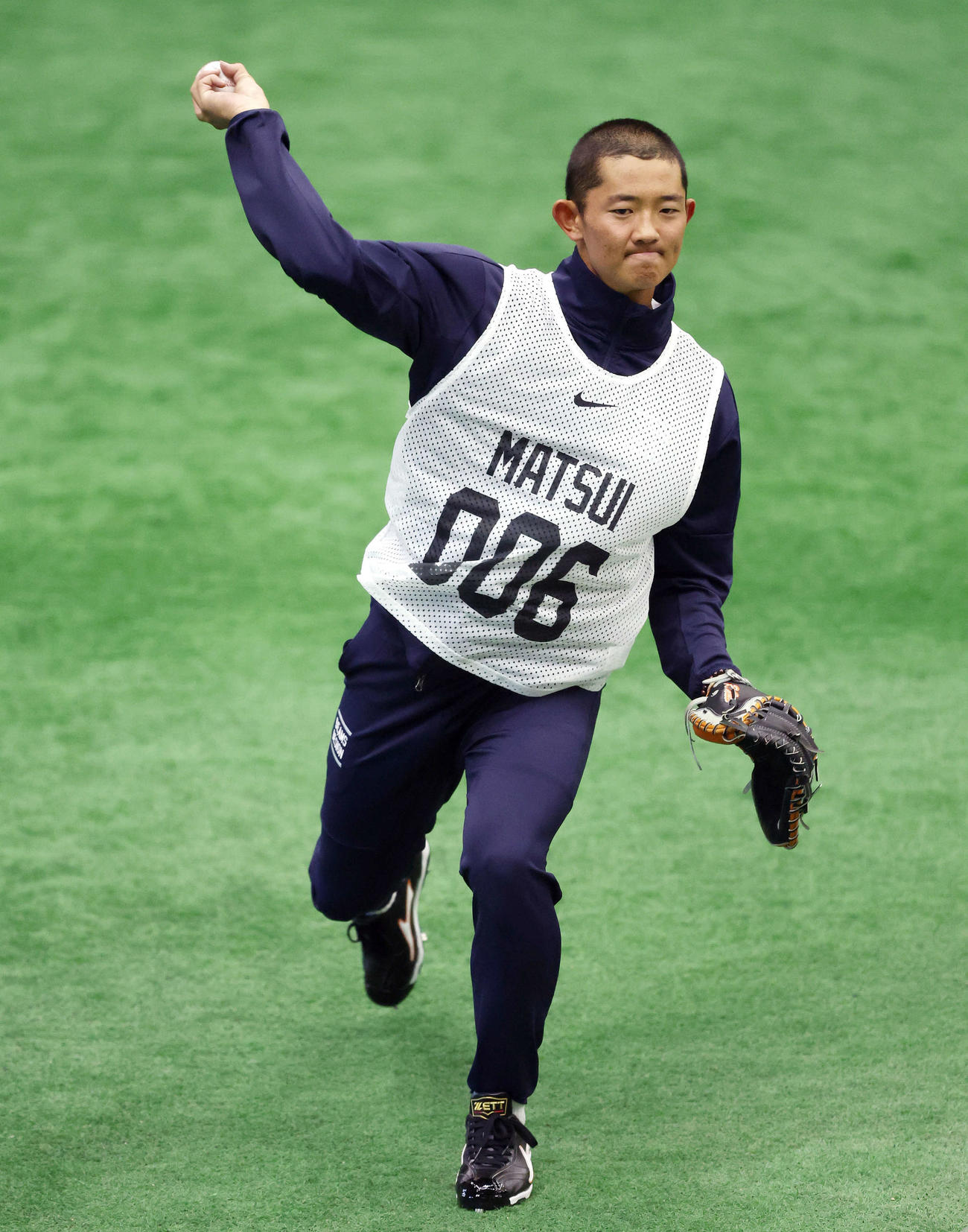松井蓮太朗(2026年1月8日撮影)