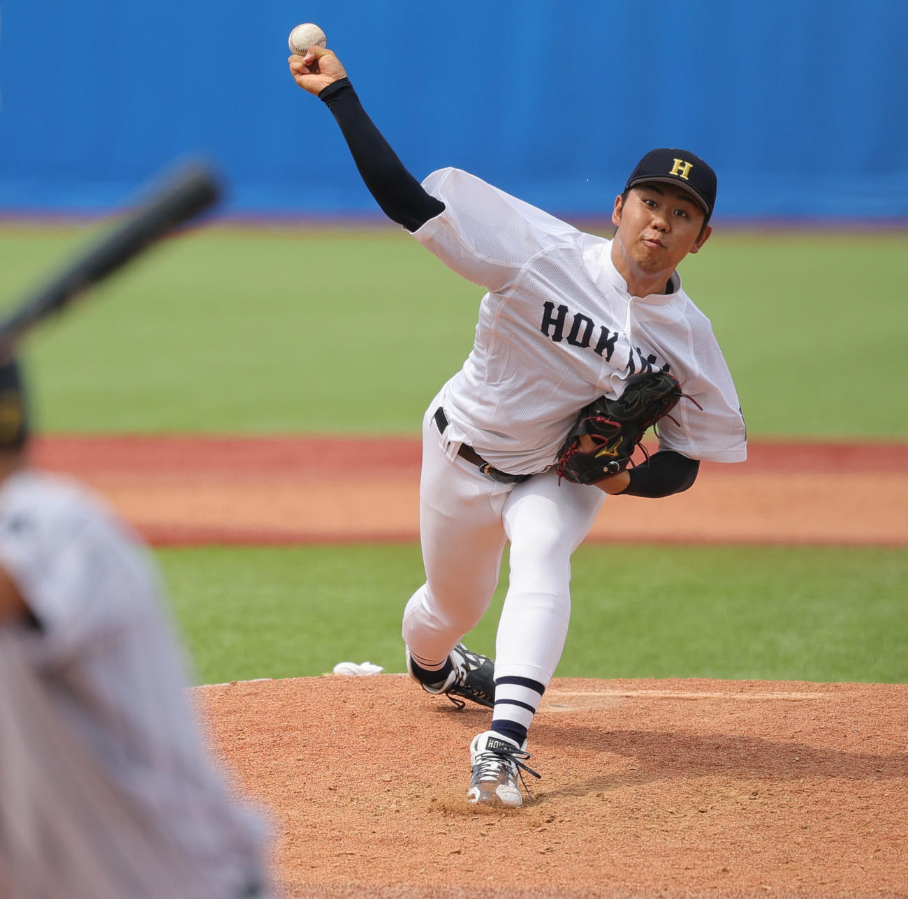 北海学園大・堀川怜央（25年6月撮影）