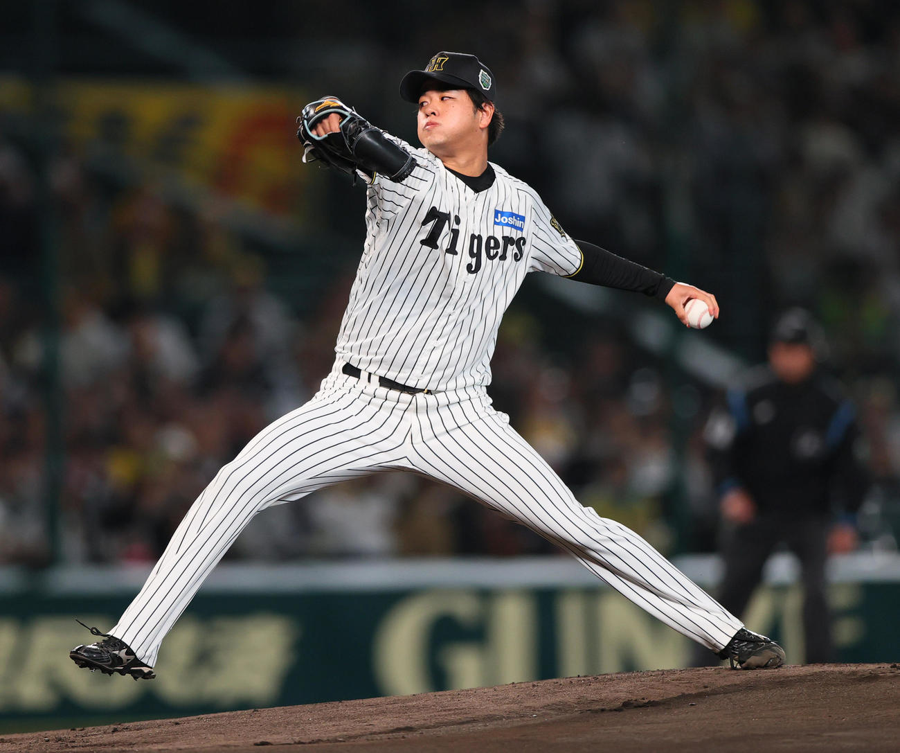 阪神高橋遥人（2025年10月撮影）