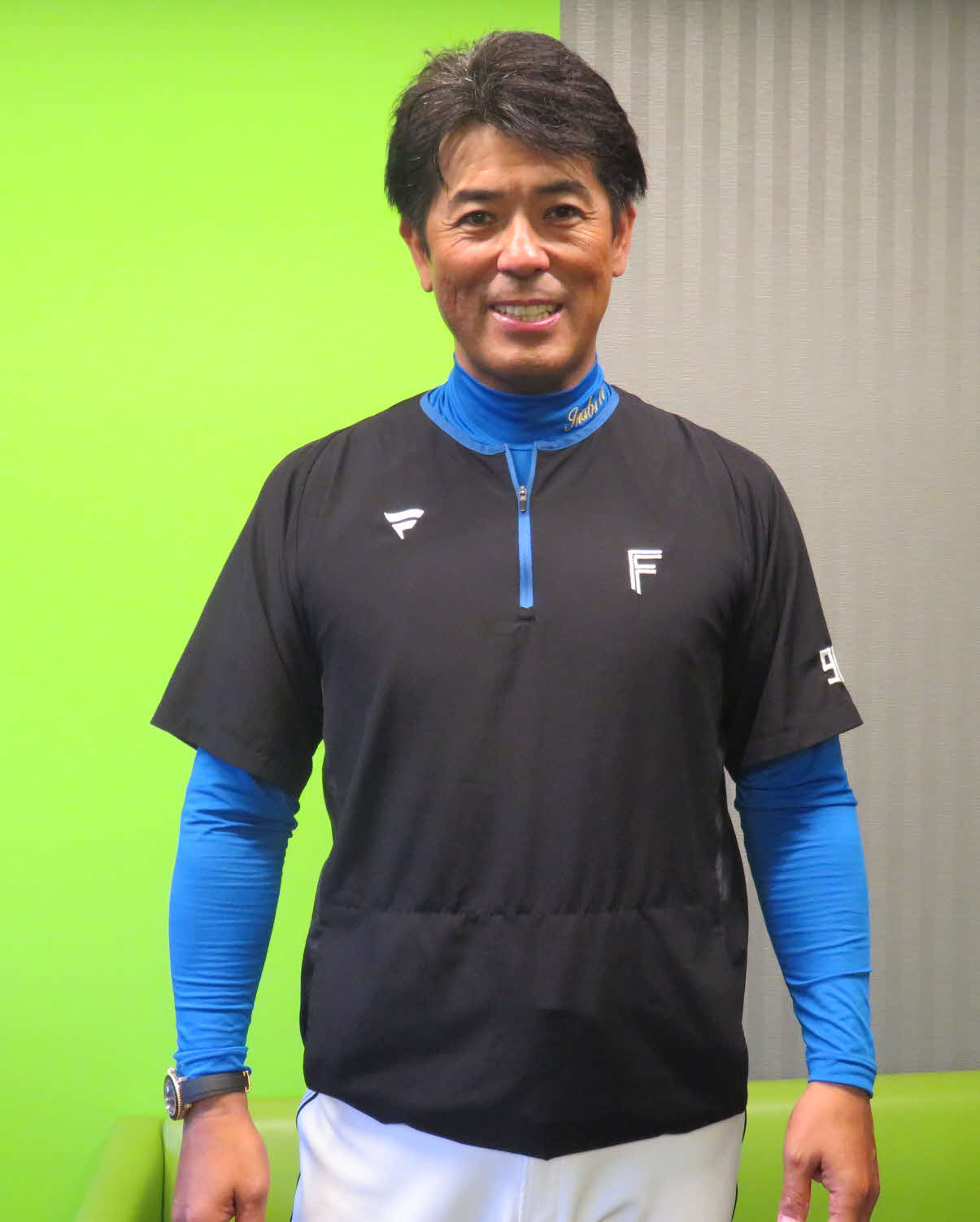 日本ハム稲葉篤紀2軍監督（2024年6月6日撮影）