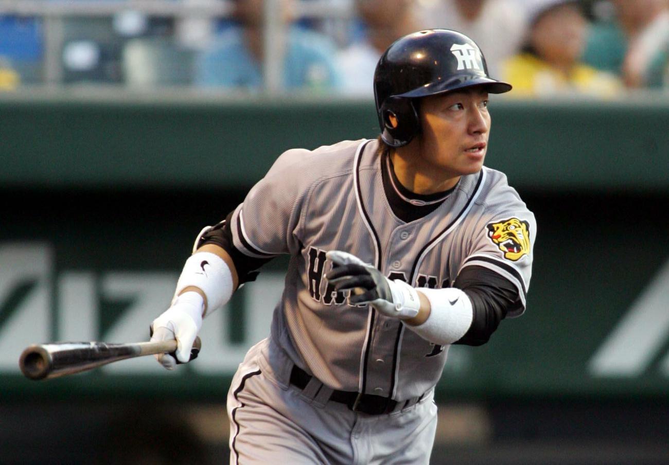 阪神時代の鳥谷敬氏（06年8月撮影）
