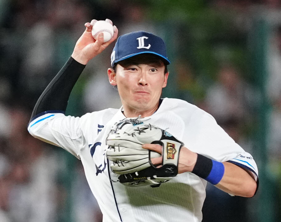 西武源田壮亮（2025年6月撮影）