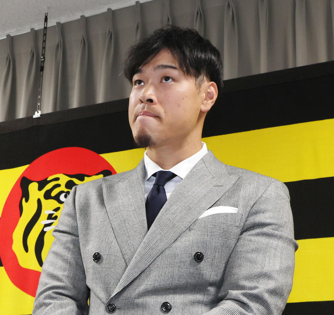 阪神佐藤輝明（2024年撮影）