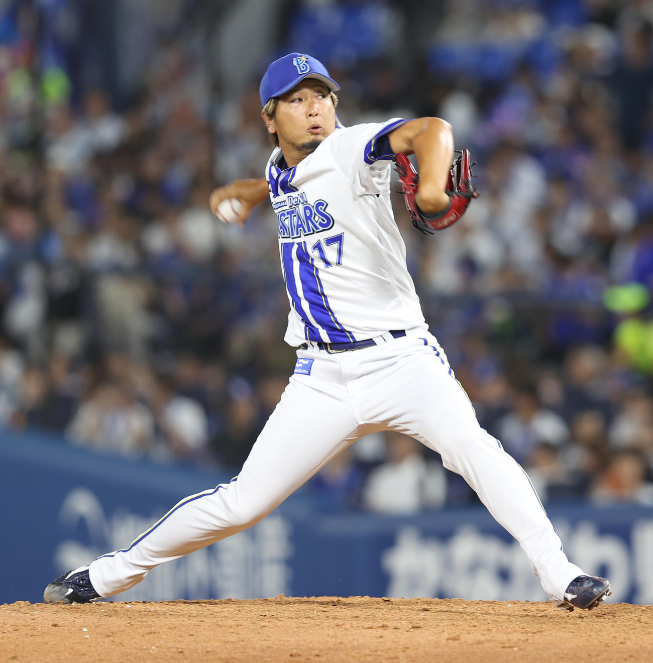 DeNA三嶋一輝（2025年8月撮影）