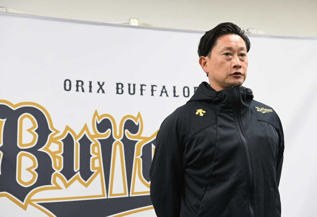 阪神・淡路大震災について話すオリックス岸田監督（撮影・和賀正仁）