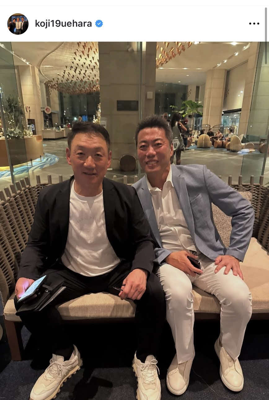 上原浩治氏のインスタグラムから