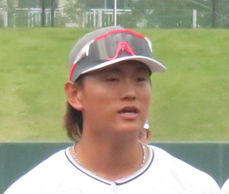 ロッテ山本大斗（2025年11月撮影）