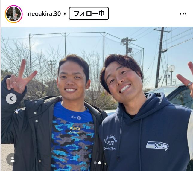 中日根尾昂のインスタグラムから