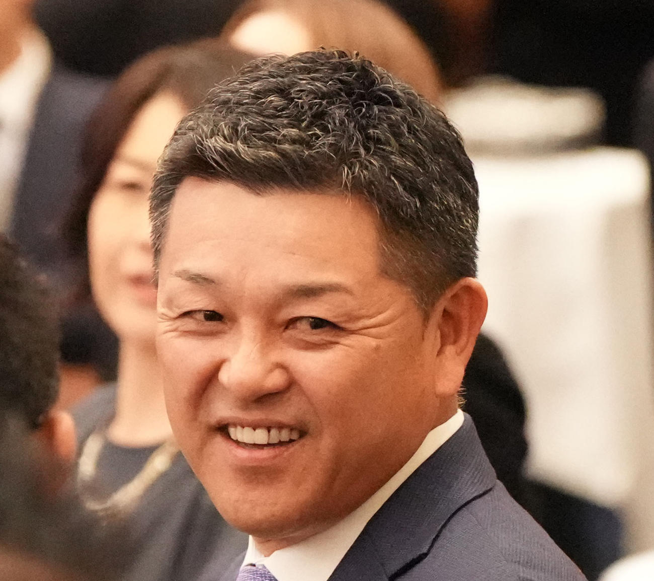 谷繁元信氏（2025年12月撮影）