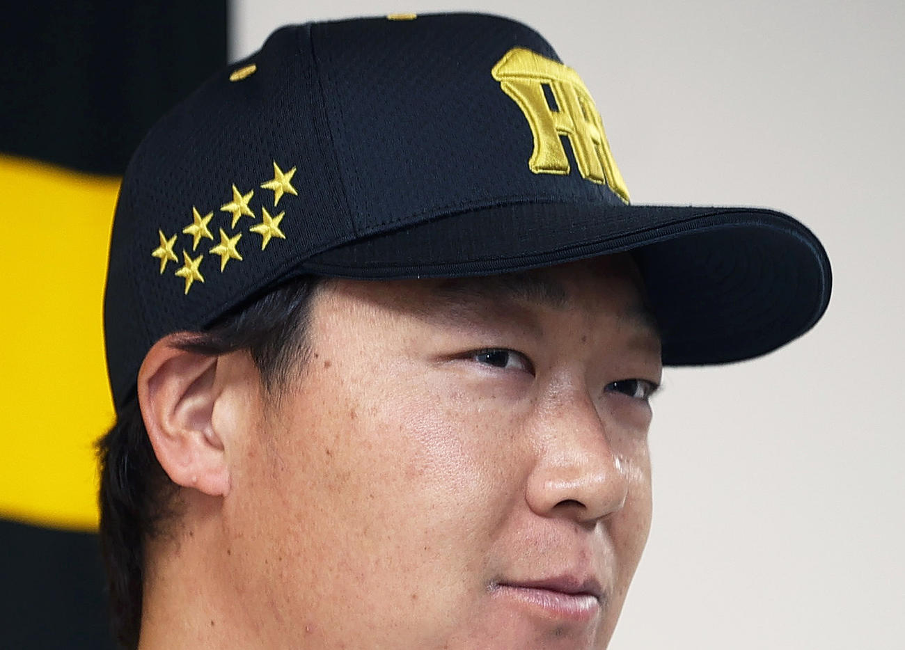 阪神2026「チャンピオンユニホーム」デザイン（撮影・上山淳一）