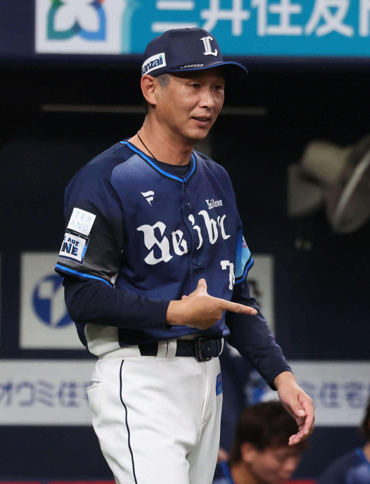 西武西口監督（2025年10月撮影）