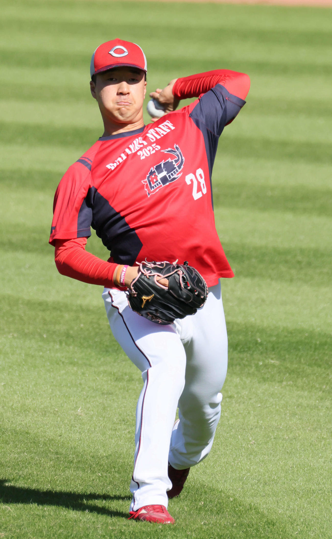 広島佐藤柳之介（2025年10月30日撮影）