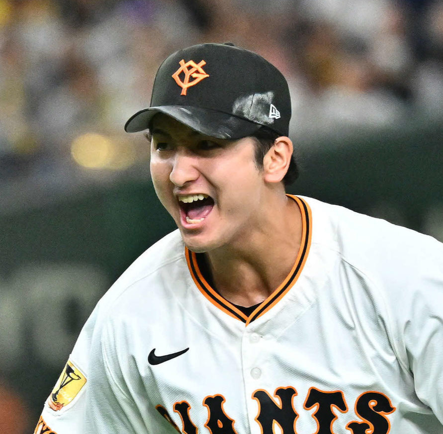 巨人横川凱（2025年撮影）