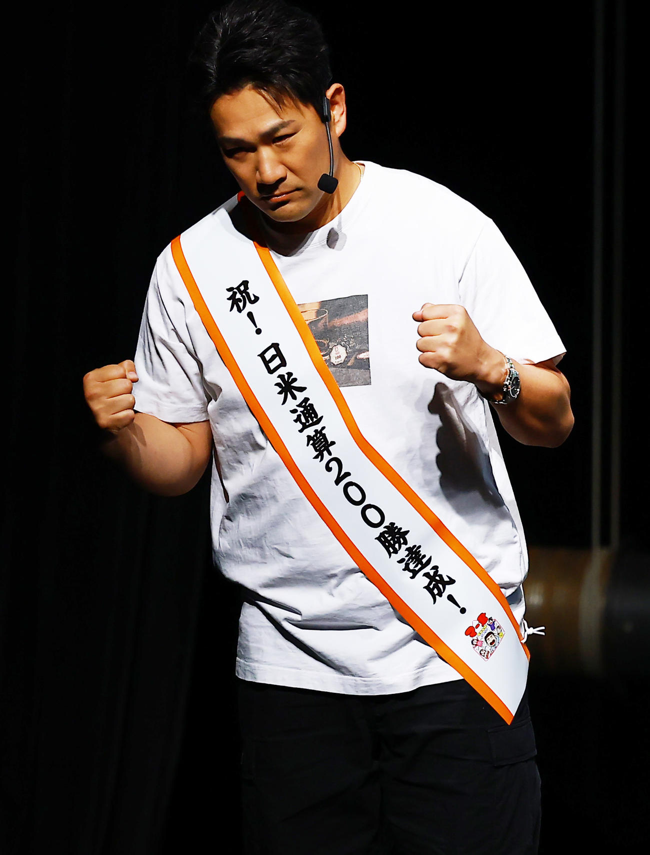 「マー君ROOM2026」を開催した巨人田中将（撮影・野上伸悟）