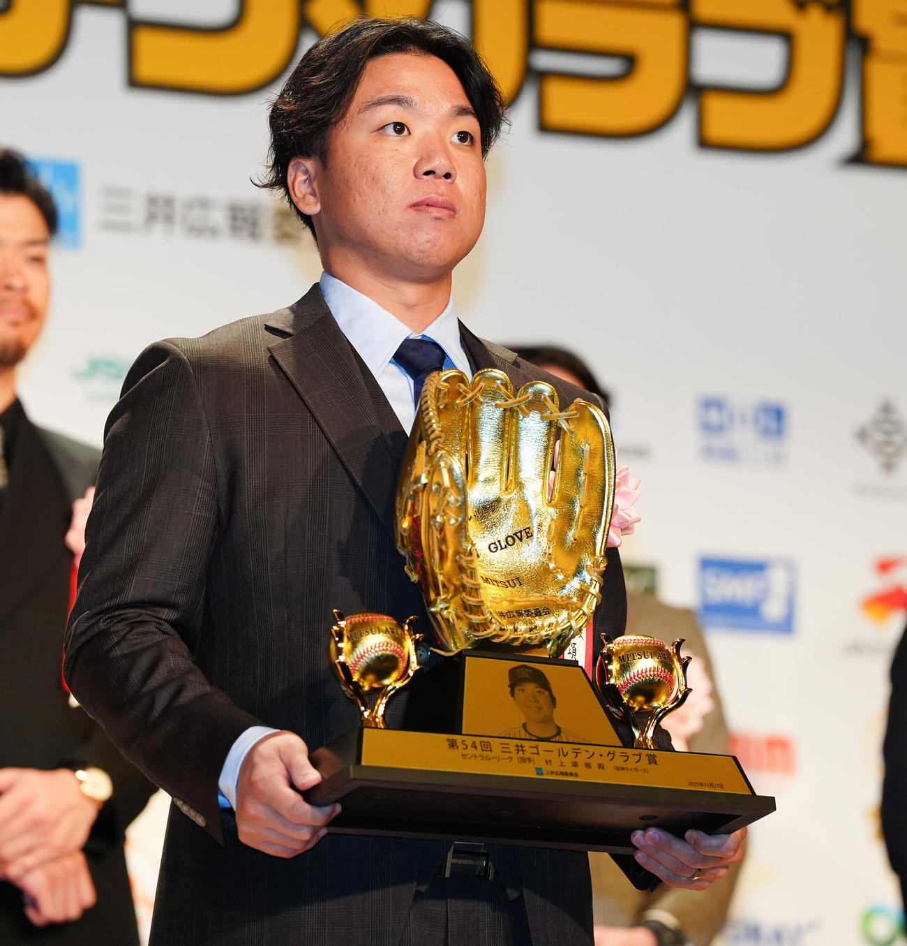 阪神村上頌樹（2025年11月撮影）