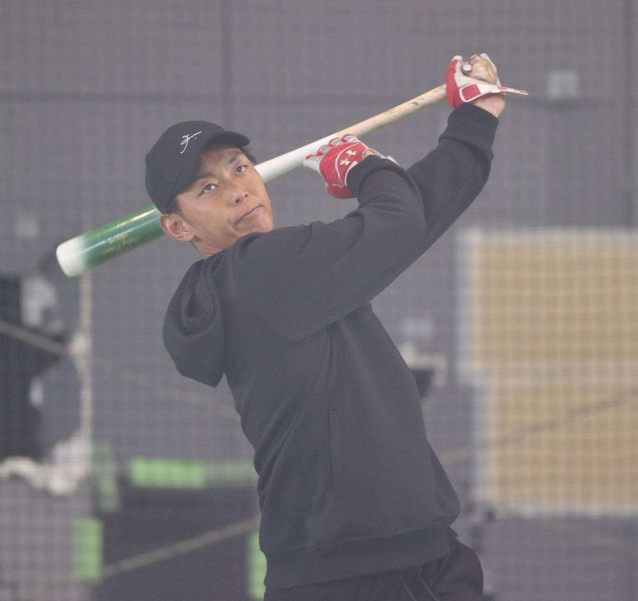ソフトバンク今宮健太（2026年1月撮影）