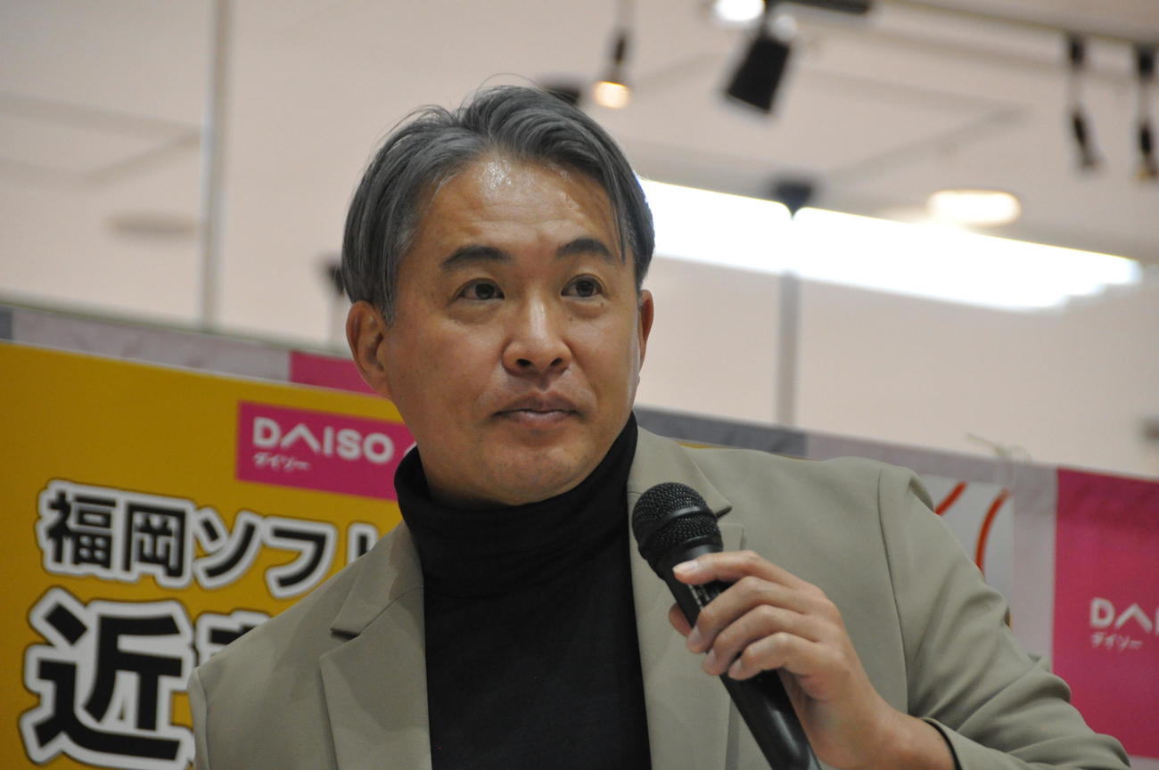 ソフトバンク球団OB五十嵐氏はソフト近藤とのトークショーのMCを務める