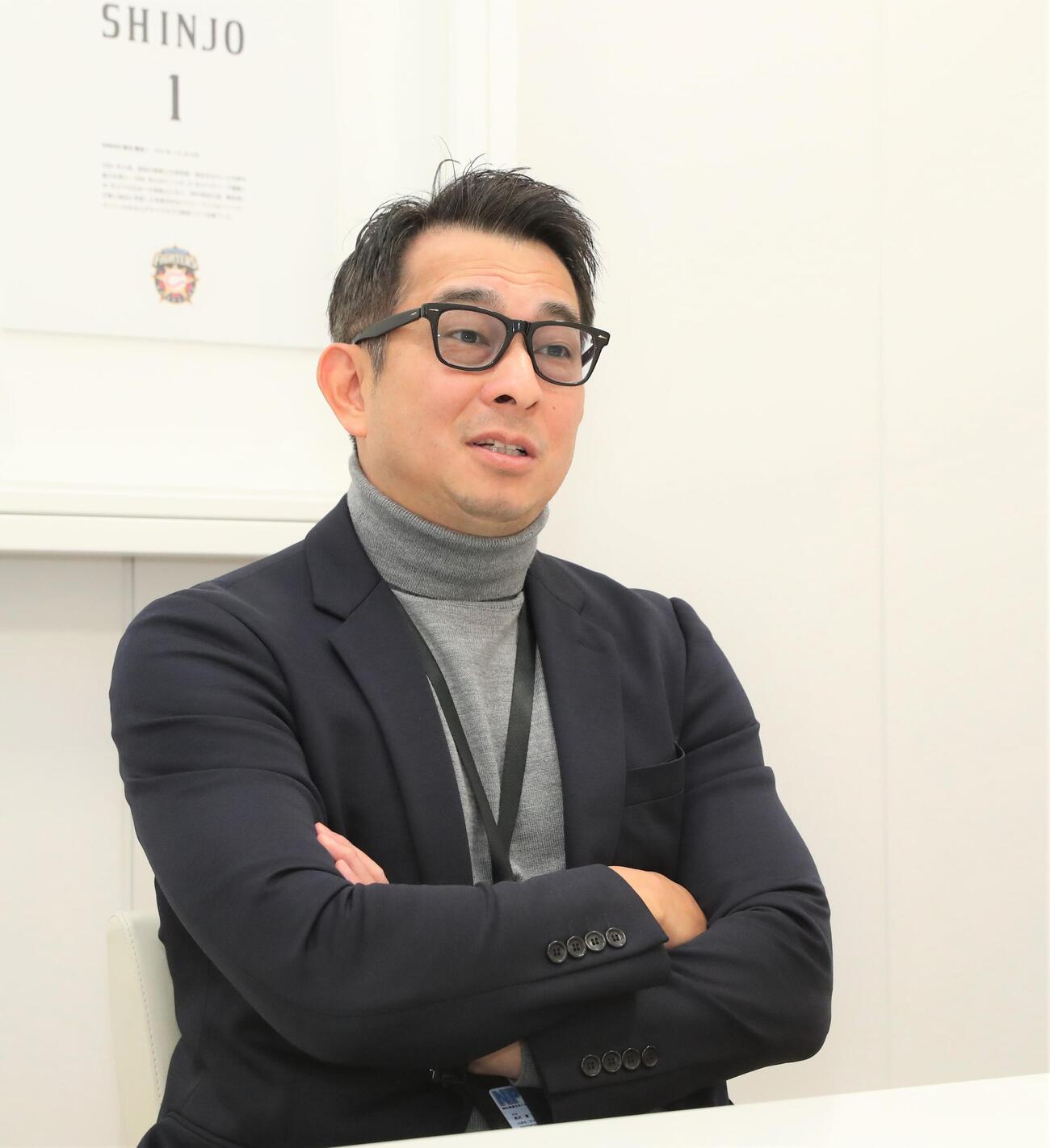 前沢賢常務（2022年12月）