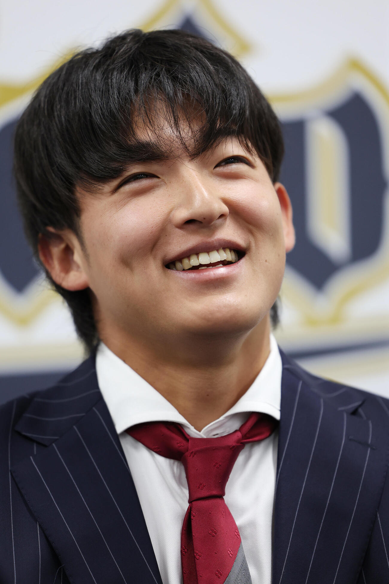 オリックス山崎颯一郎（2025年11月撮影）