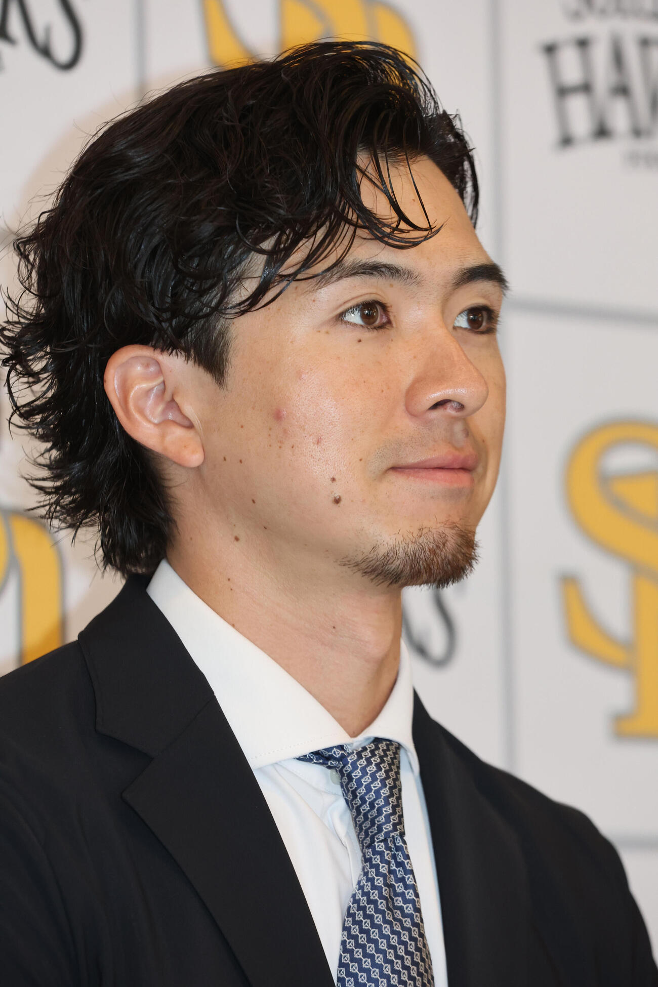 ソフトバンク上沢直之（2025年撮影）