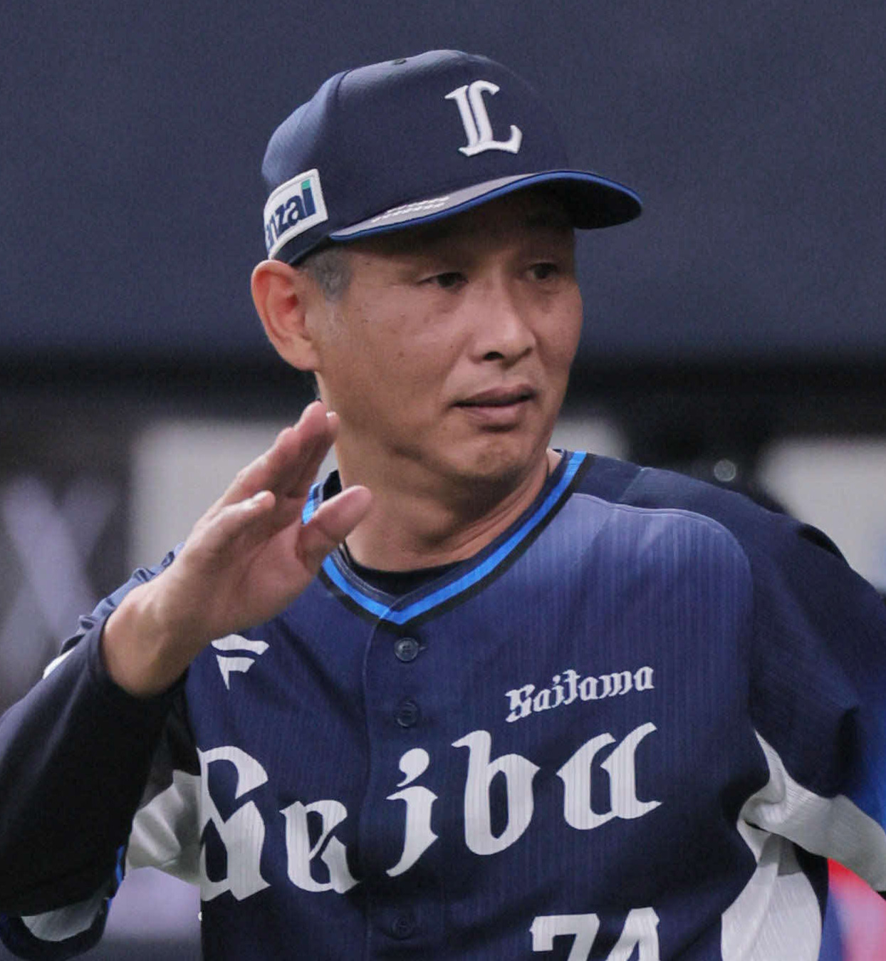 西武の西口文也監督（2025年10月撮影）
