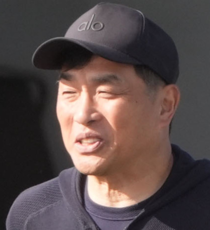 臨時コーチの山本昌氏（2025年撮影）