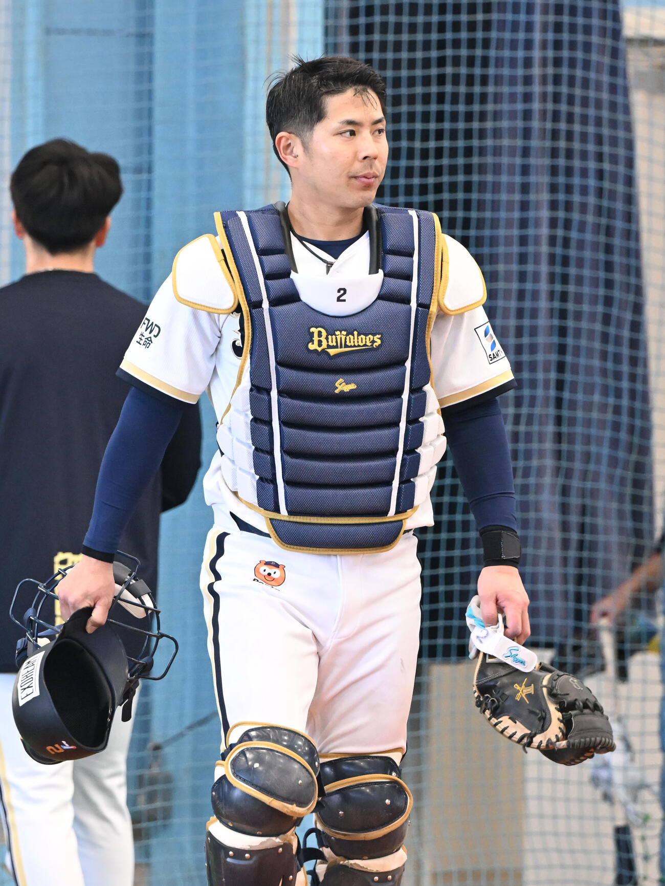 タイムセール　若月健也捕手　ハイクオリティユニフォーム　オリックス　♯2 オリックス】若月健矢が来季から背番号2 「心機一転、キャッチャー